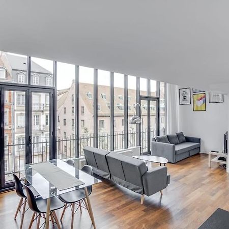 Apartamento Le Loft Des Lumieres - Superbe Loft Lumineux Au Coeur De La Krutenau Estrasburgo Exterior foto